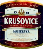 Etiquette Kru&scaron;ovice Mu&scaron;ket&yacute;r