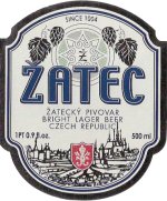 Etiquette de bi&egrave;re Žatec